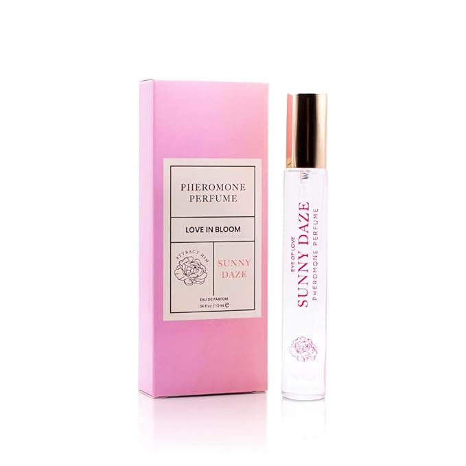 Eye Of Love Bloom Sunny Daze Pheromone Perfume - Alluring Charm for Daytime Success and Romance- Unlock Your Inner Confidence - 10ml Travel Size
