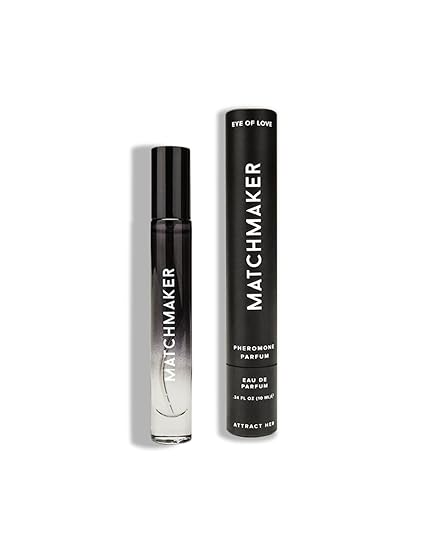 Eye of Love Matchmaker Black Diamond Pheromone Cologne for Men to Attract Her - Created with Patti Stanger - 10ml Travel Size