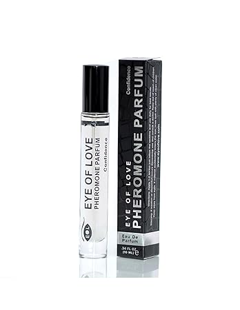 Eye Of Love Confidence Pheromone Cologne for Men - Boost Charisma & Charm - 10ml Deluxe Parfum - Infused with Male Pheromones - Magnetic Allure for Professional & Social Success