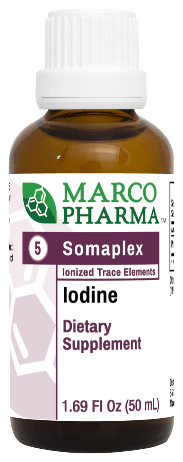 Iodine No.5 Somaplex Nutrient by Marco 1.69 oz
