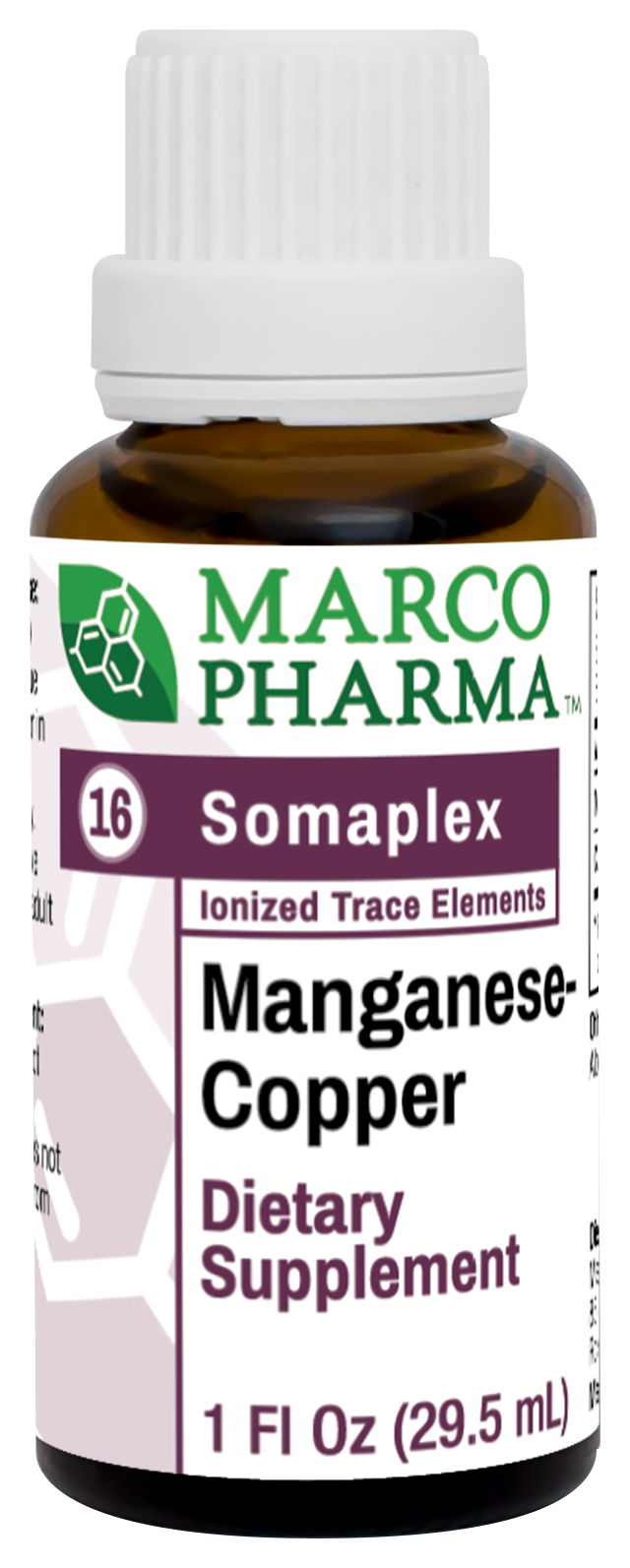 Manganese Copper Somaplex No. 16-1 Fl Oz by Marco