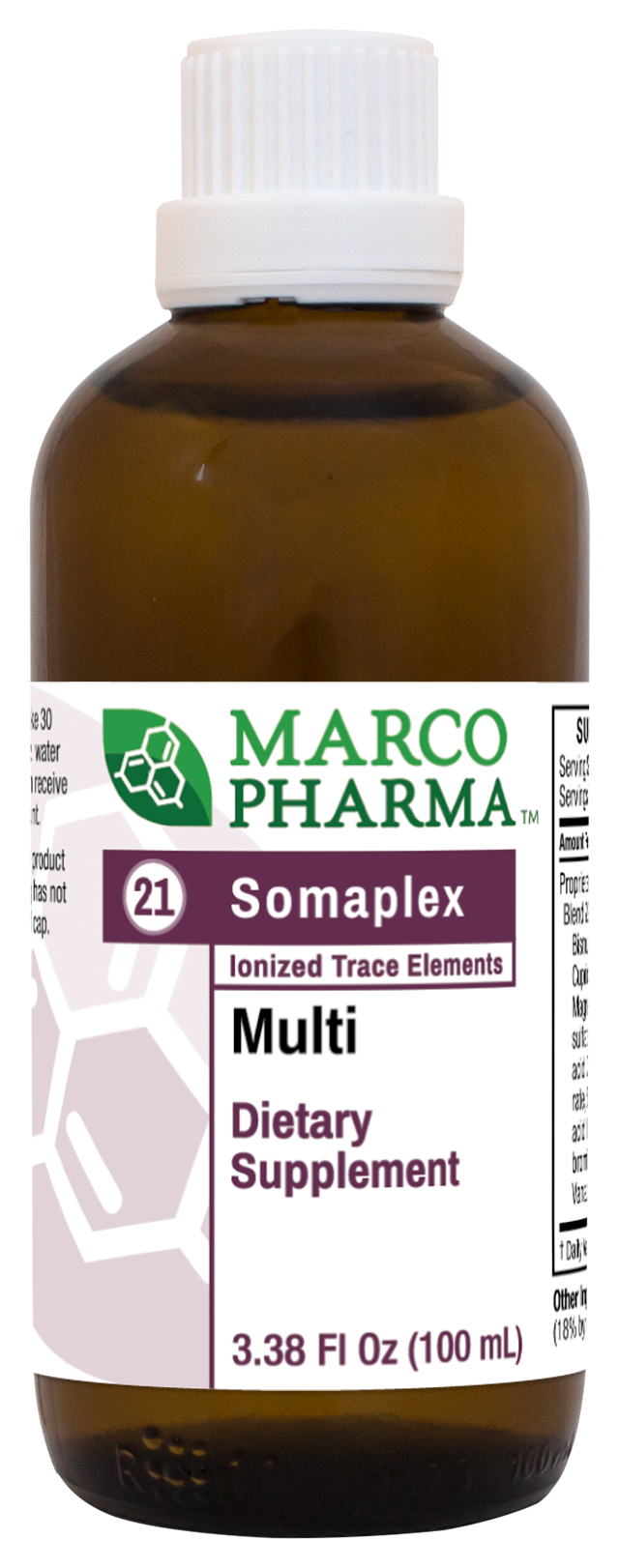Multi Somaplex Multi No. 21 S21 Nutrient 3.38 Fl Oz by Marco