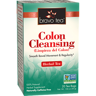 Bravo Tea Colon Cleansing Tea 20 Tea Bags