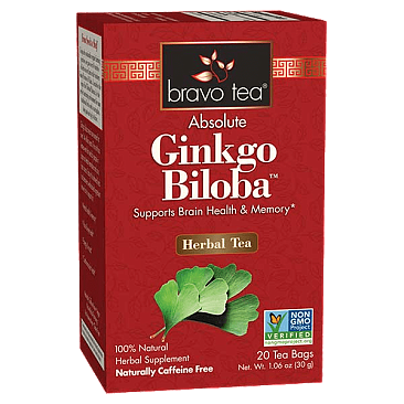 Bravo Tea Ginkgo Biloba Tea 20 Tea Bags