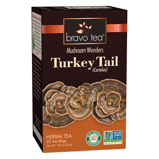 Turkey Tail Mushroom Tea 20 Tea Bags