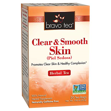 Bravo Tea Clear & Smooth Skin Tea 20 Tea Bags