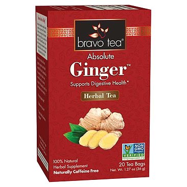 Bravo Tea Ginger Tea 20 Tea Bags