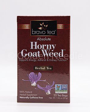 Bravo Tea Horny Goat Weed Tea 20 Tea Bags