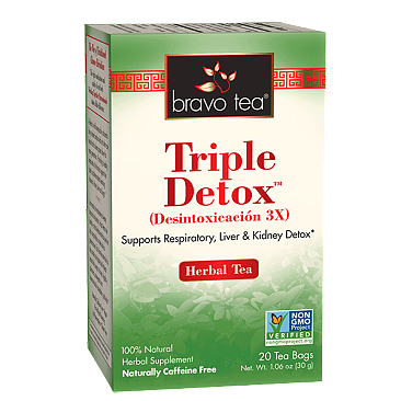 Bravo Tea Triple Detox Tea 20 Tea Bags